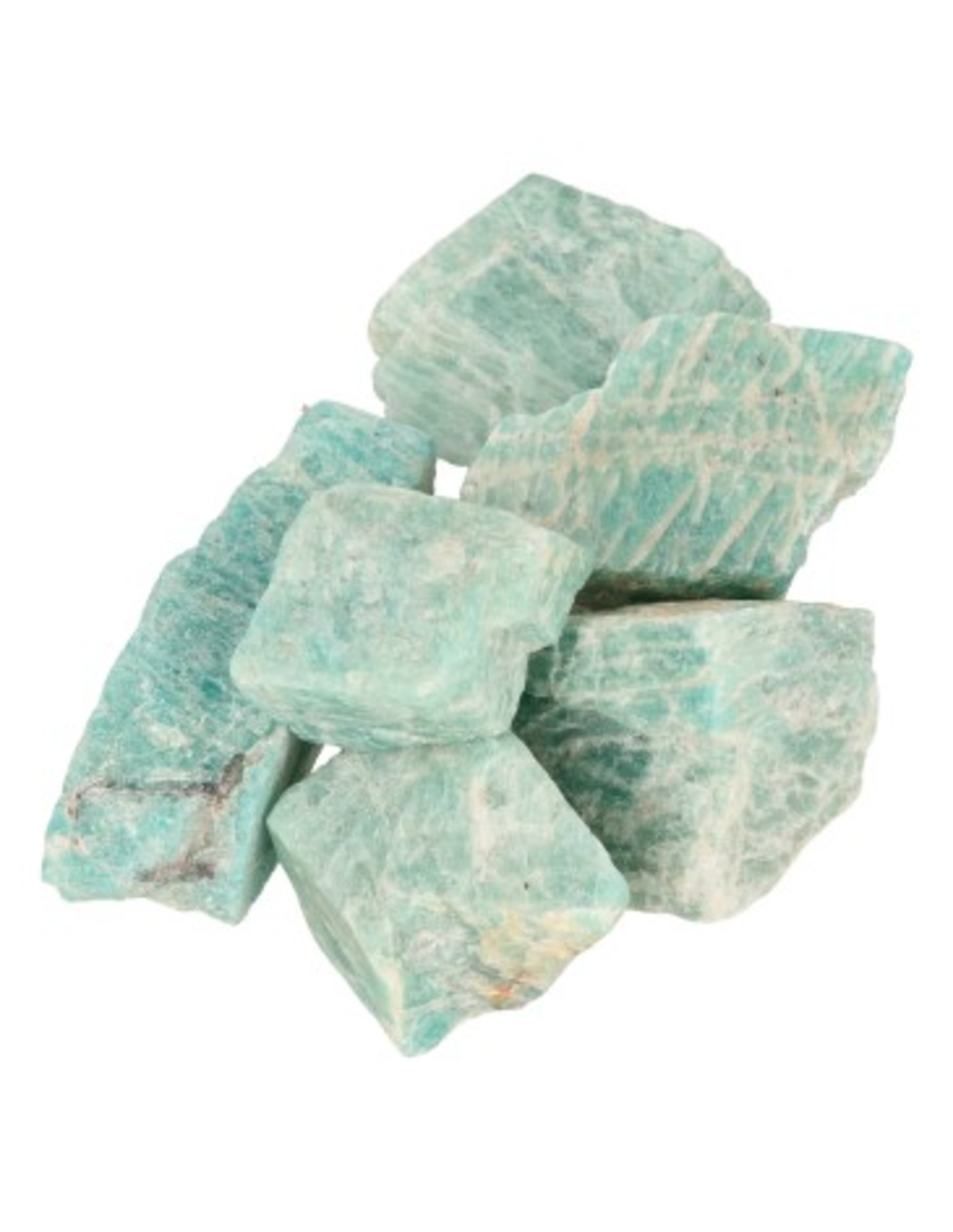Amazoniet Madagaskar 250 gr. ruwe brokjes