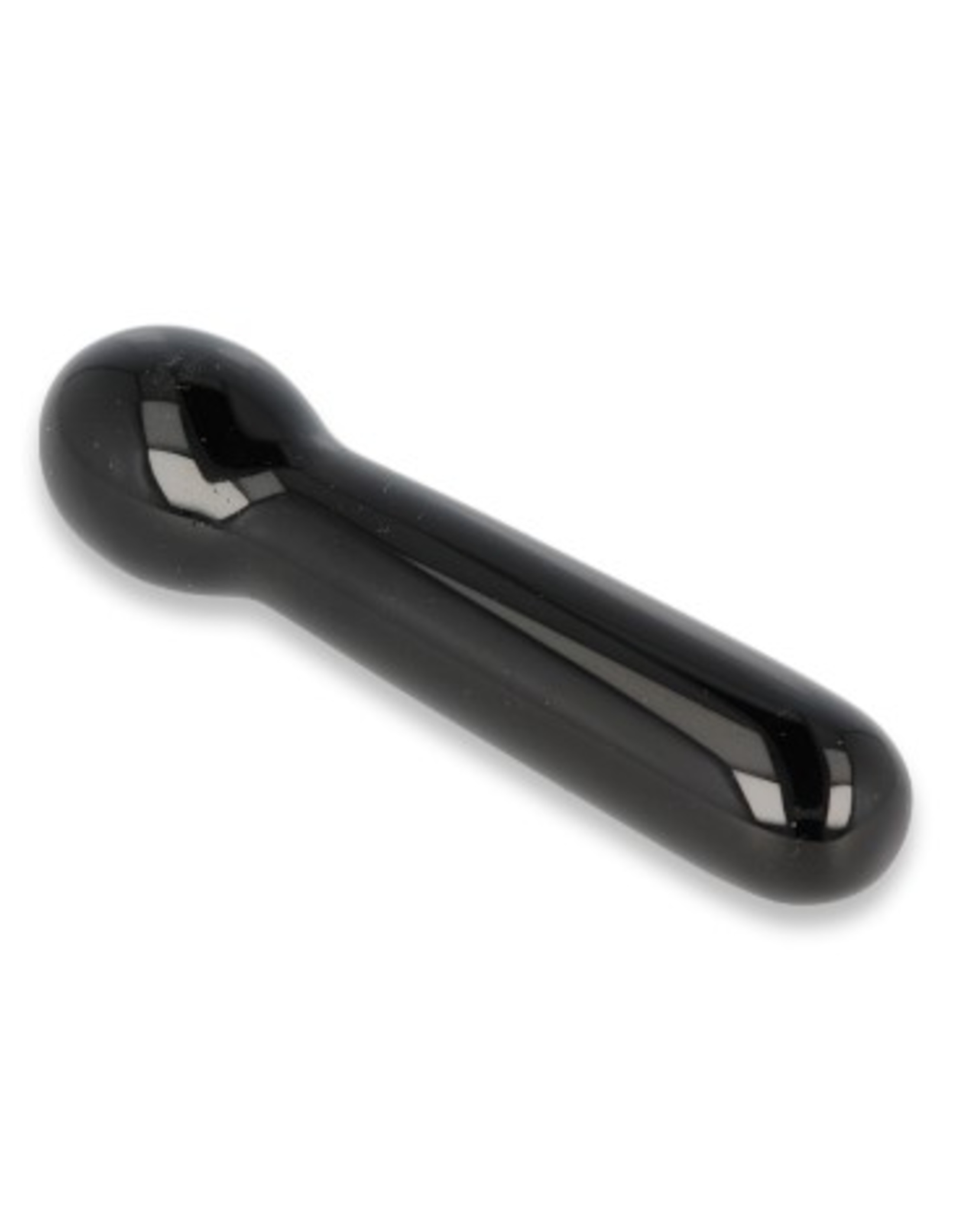 Obsidiaan zwart yoni stick bol