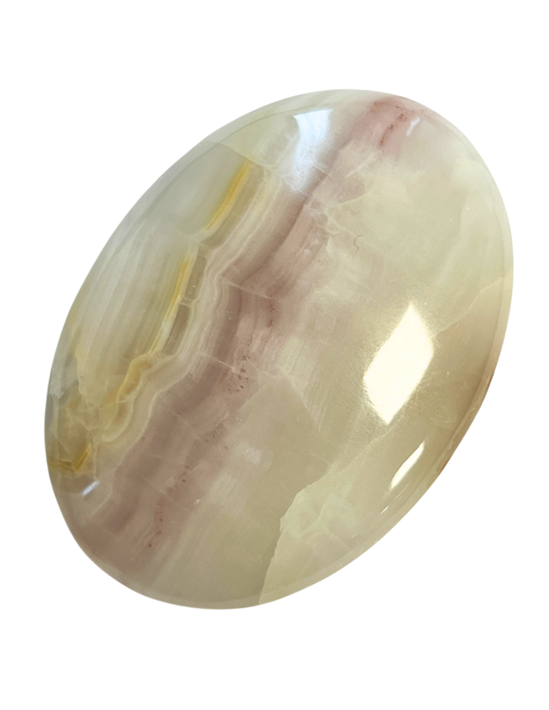 Onyxmarmer (Aragoniet) handsteen