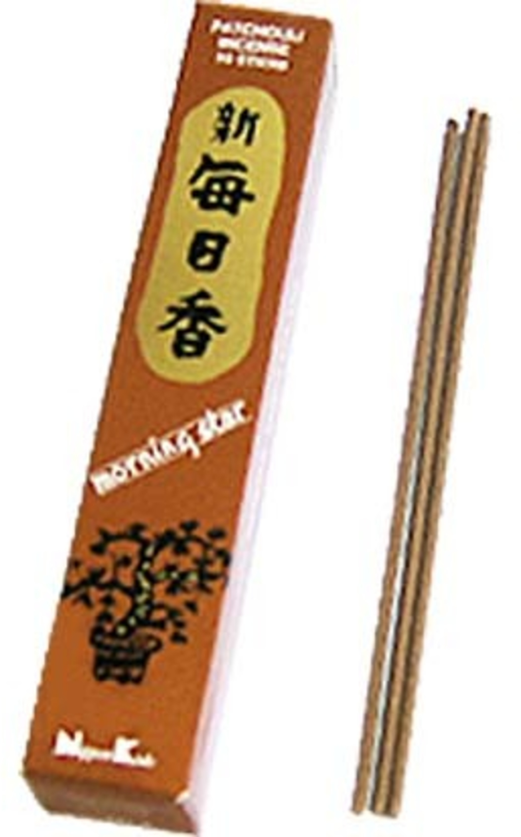 Patchouli wierook stokjes - Nippon Kodo - Morning star