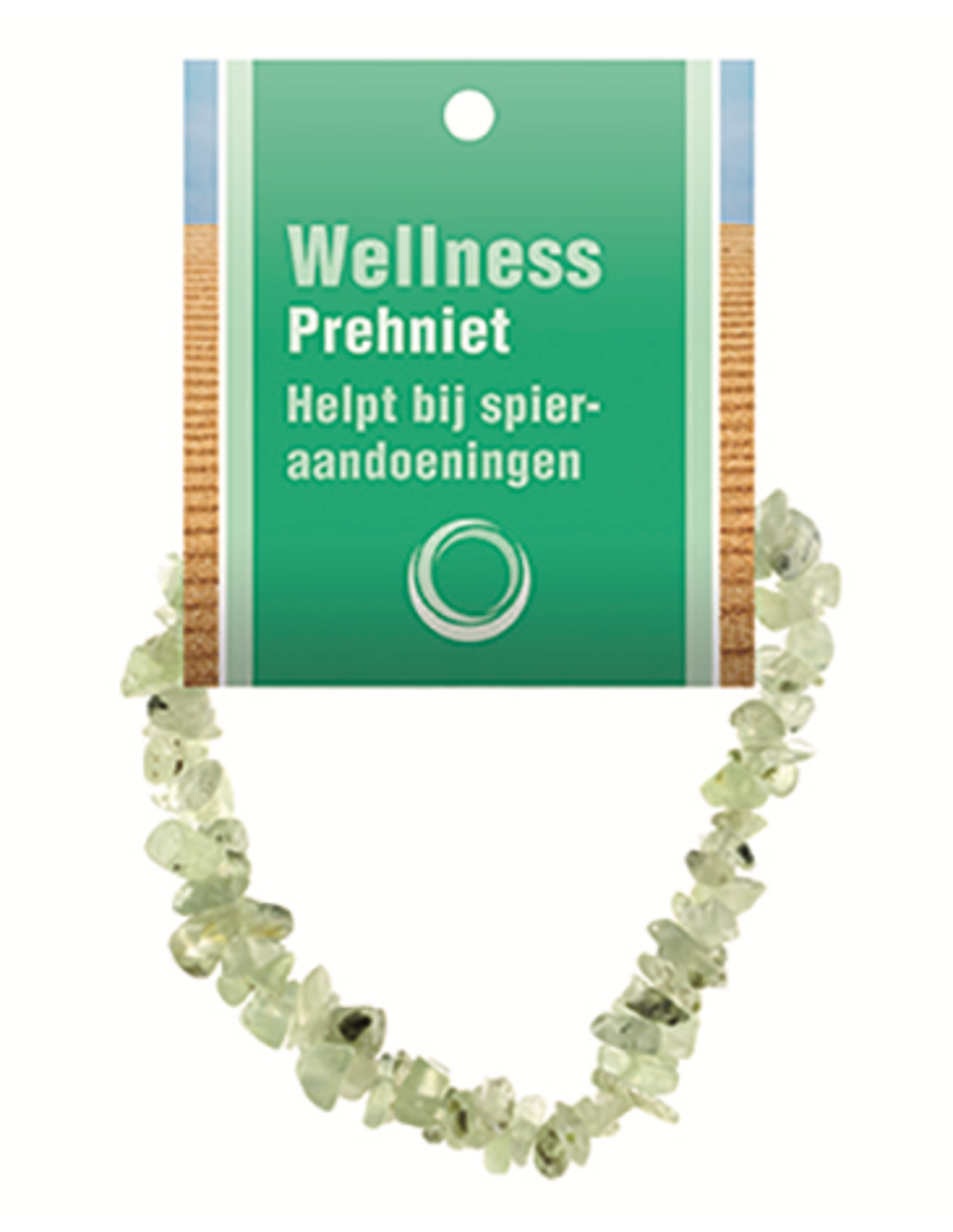 Prehniet splitarmband + kaart