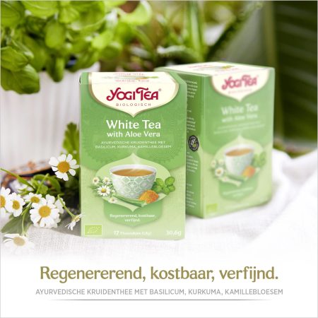 Yogi Tea White Tea Aloe Vera Bio - 3 pakjes