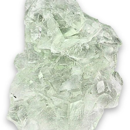 Fluoriet groen ruw kubus nr.93