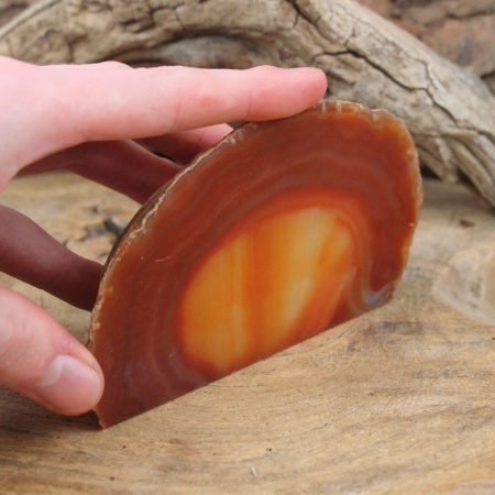 Agaat einden rood (gekleurd), p/kg