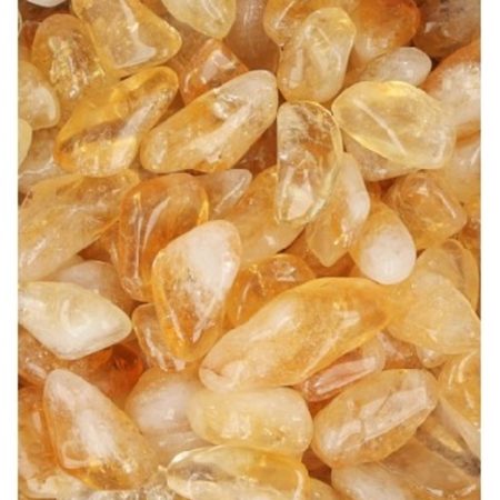 Citrien trommelstenen (verhit) (mt2)