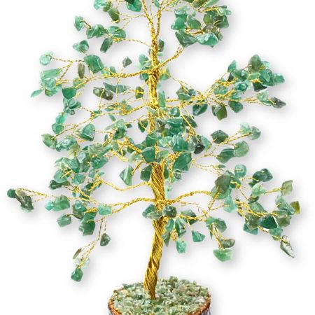 Edelsteen boompje Aventurijn ca. 23 cm