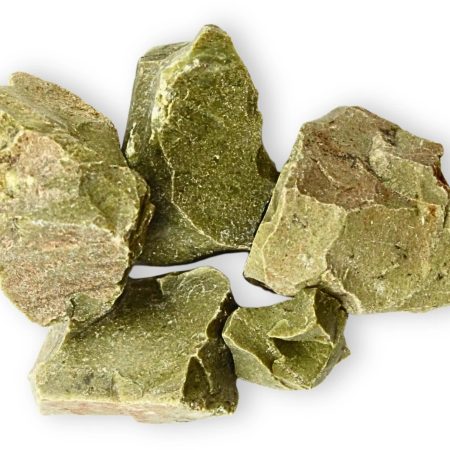 Opaal groen 250 gr. ruwe brokjes